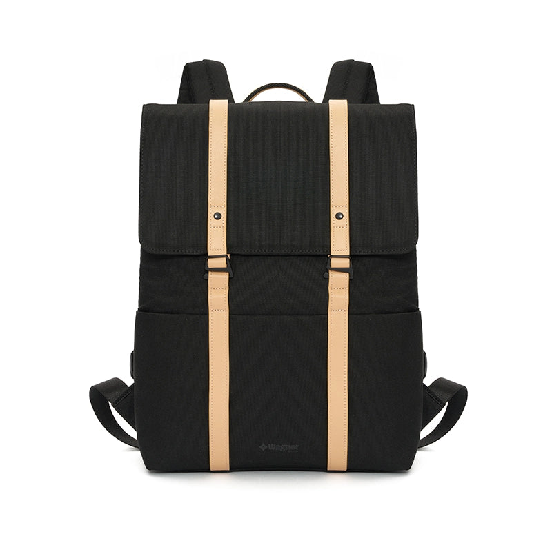 Mochila Lubeck / Negro / Negro / Poliestileno