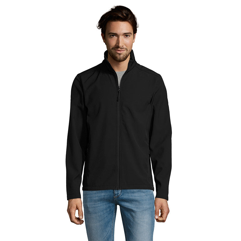 Chaqueta Softshell Race Hombre / Negro