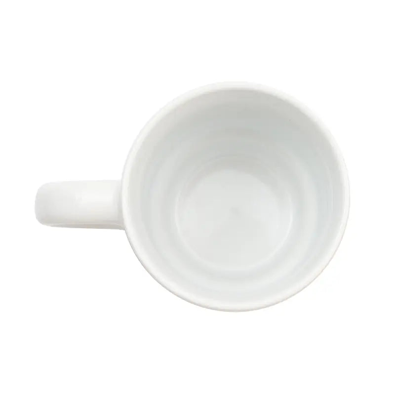 Mug Double / Blanco / Ceramica