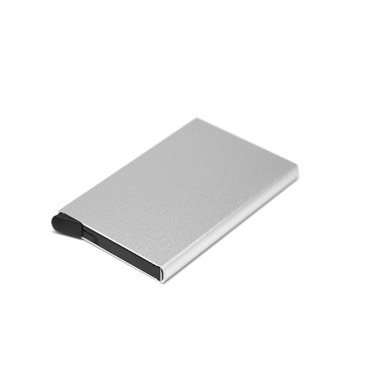 Porta Tarjetas de Credito / Gris Plata / Gris Plata