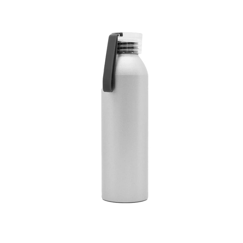 Botella Alu / Gris Plata / Negro