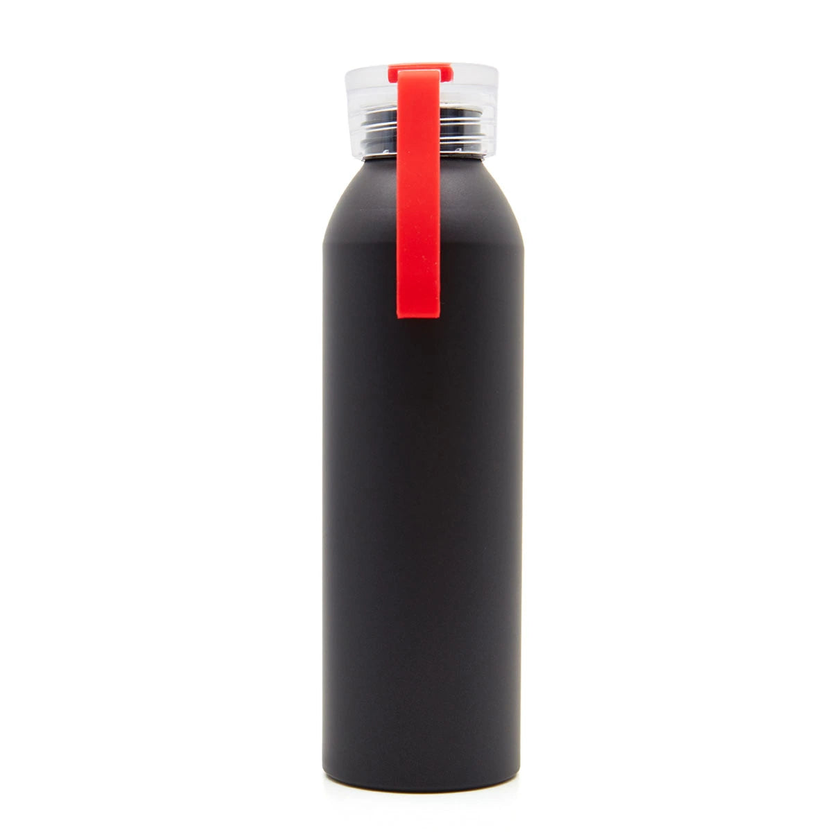 Botella Alu / Negro / Rojo