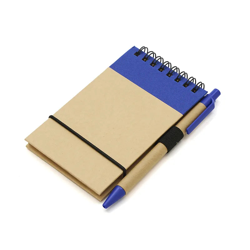 Anotador Vertical / Azul / Azul / Papel