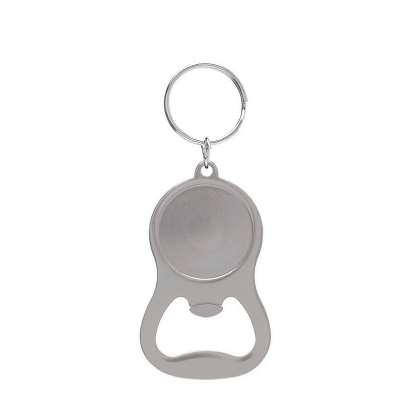 Llavero Chevron / Gris Plata / Gris Plata