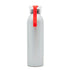 Botella Alu / Gris Plata / Rojo