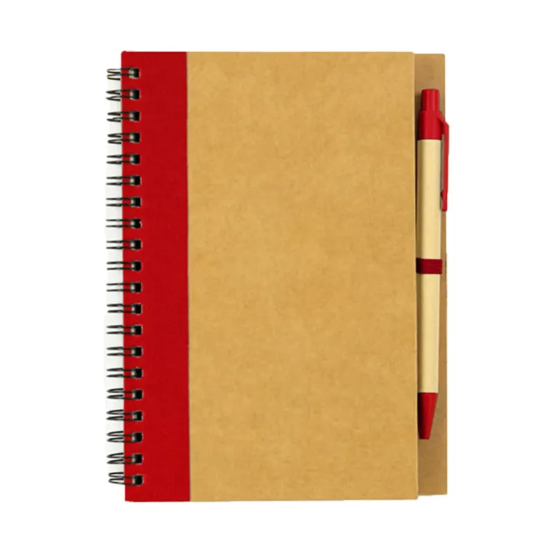 Anotador Spiral / Rojo / Rojo / Papel