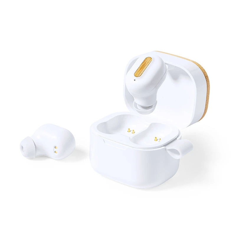Auriculares Tempo / Blanco / Kaki
