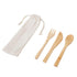Set Cutlery Bamboo / Kaki / Kaki