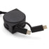 Cable 4 en 1 Snail / Negro / Negro