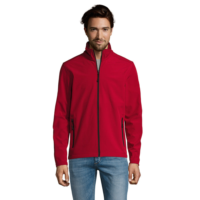 Chaqueta Softshell Race Hombre / Rojo