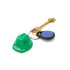 Llavero Helmet / Verde / Verde / Poliestileno