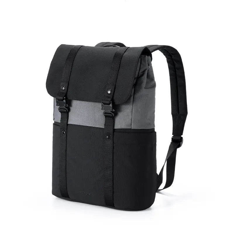 Mochila Beckum / Gris Oscuro / Gris Oscuro / Poliestileno