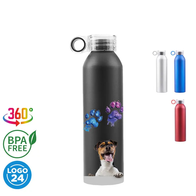 Botella Ring / Negro / Negro
