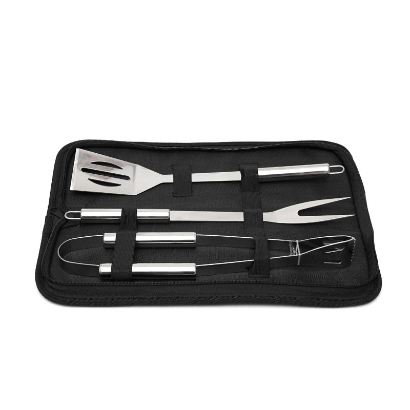 BBQ Holder Set / Negro / Negro