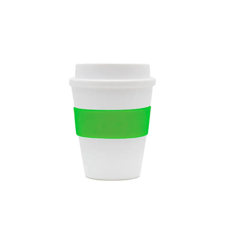 Mug Express Cup / Blanco / Verde