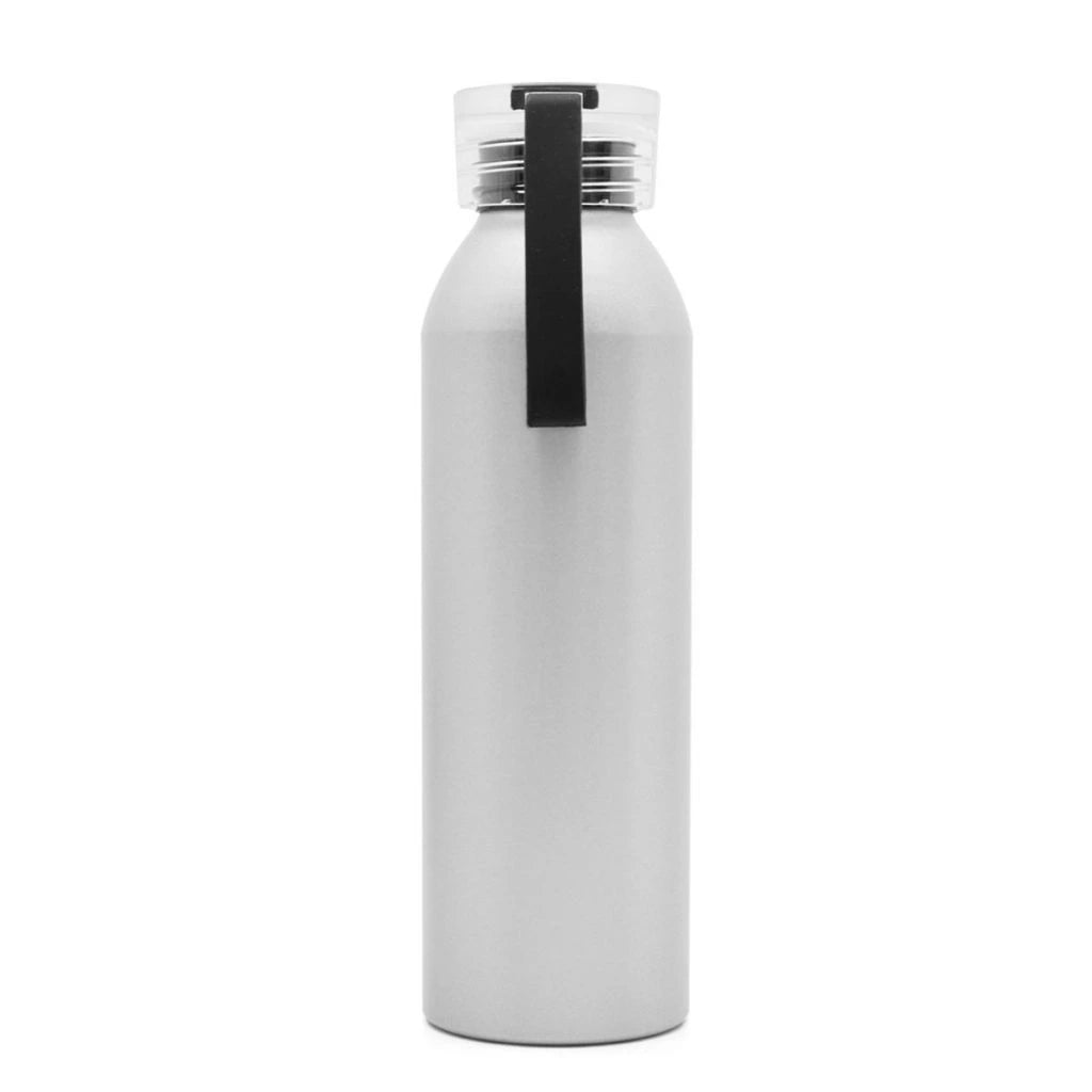 Botella Alu / Gris Plata / Negro