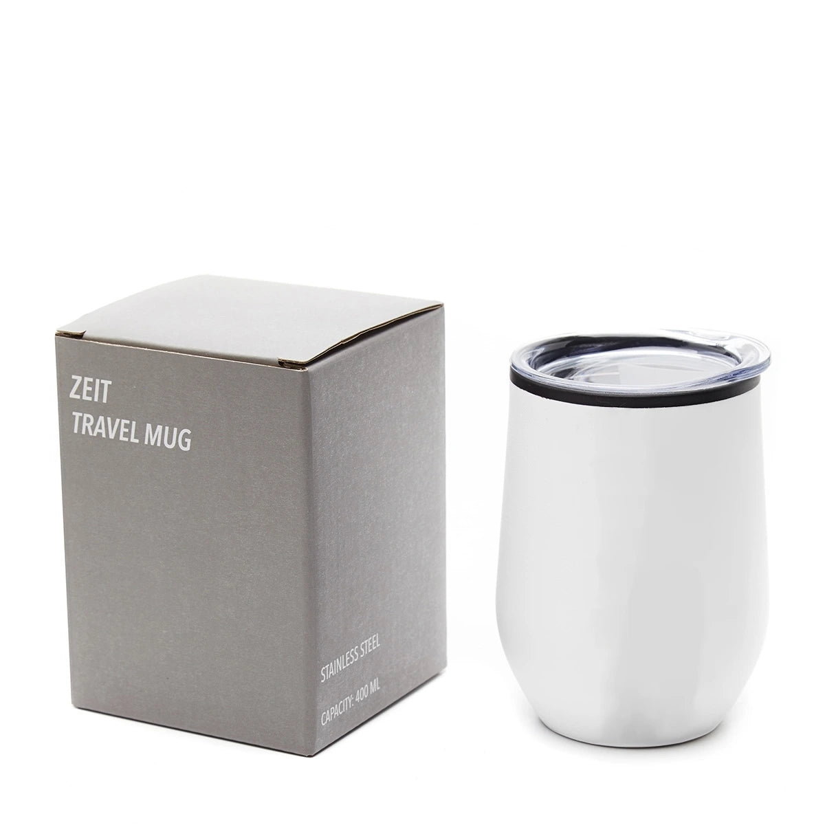 Mug Zeit / Blanco / Blanco