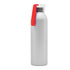 Botella Alu / Gris Plata / Rojo