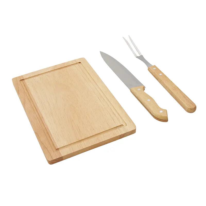 Set de Asado Roti / Natural / Natural / Madera