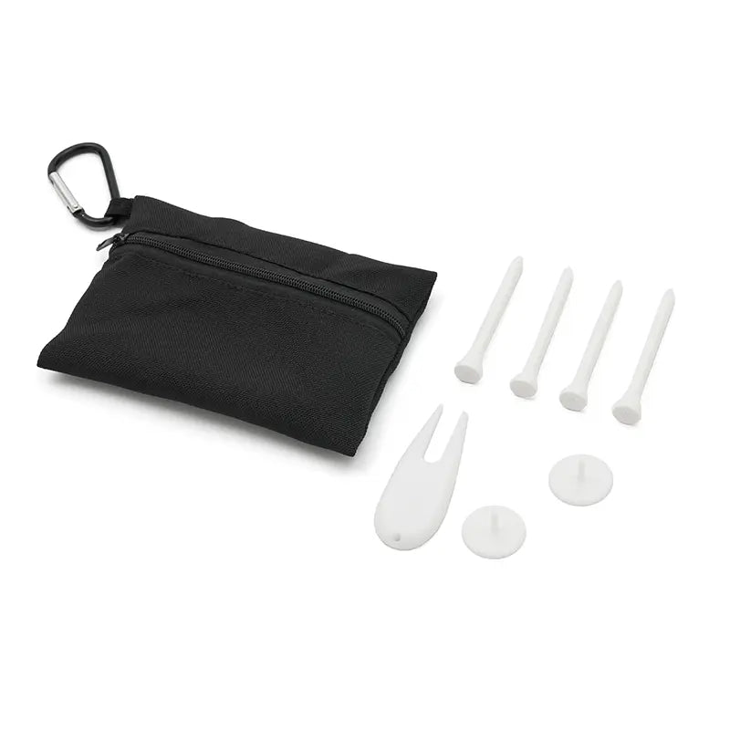 Set de Golf Swing / Negro / Blanco / Bamboo