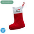 Bota de Navidad / Rojo / Rojo