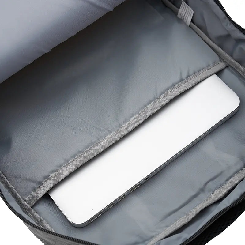 Mochila Hesse / Gris Claro / Gris Claro