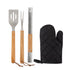 Set bbq Delantal Grill / Gris / Gris / A.Inox/Hier